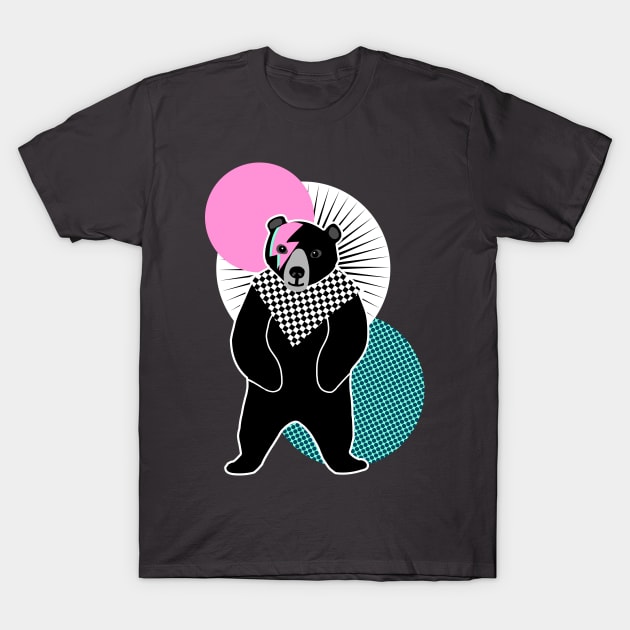 Beary rebel T-Shirt by Red Zebra